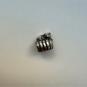 Pandora Silver Cat Charm Bracelet